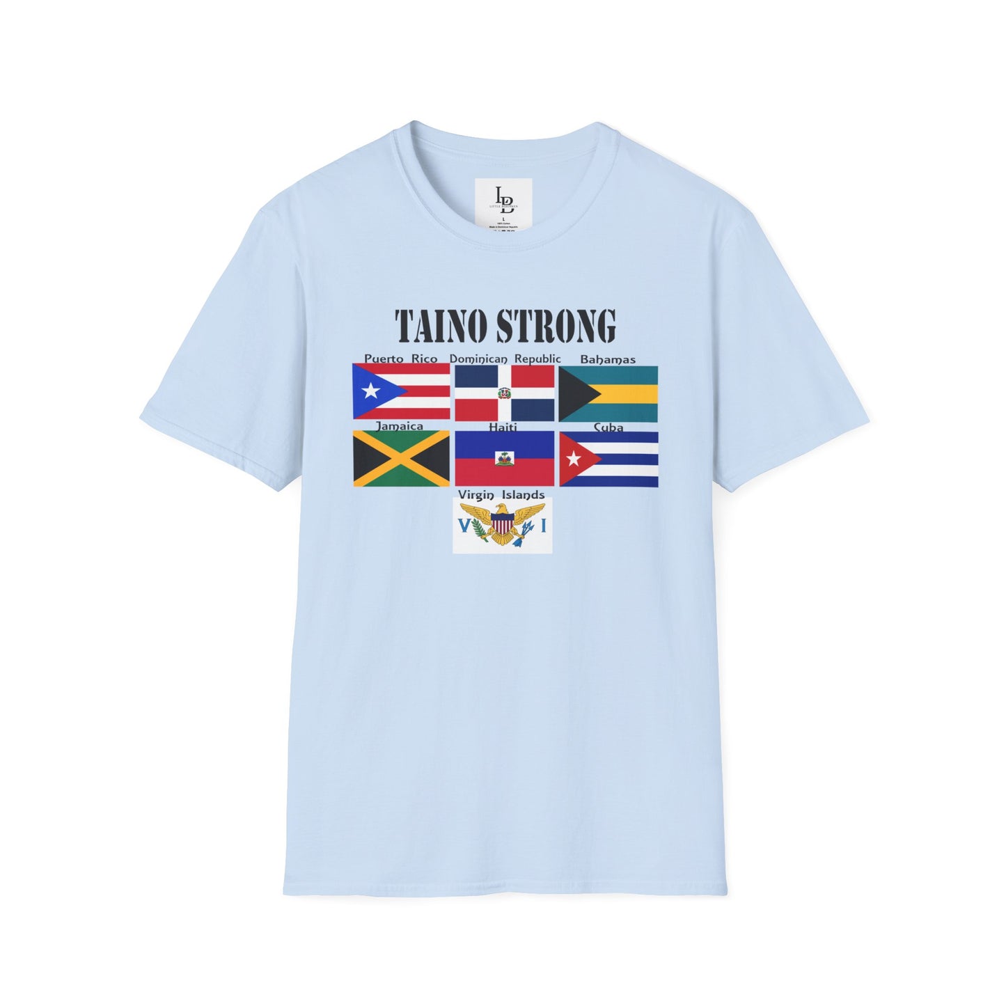 Taino Strong, Unisex Softstyle T-Shirt