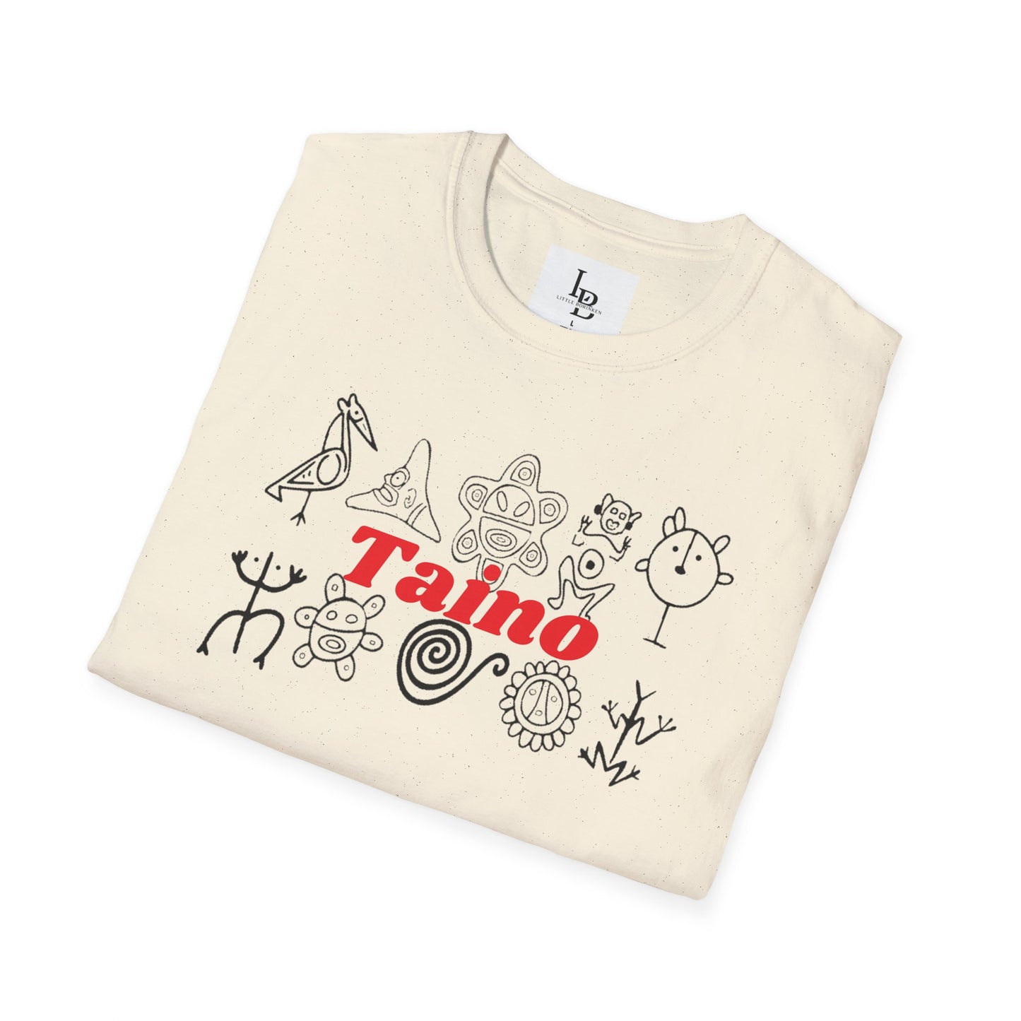Taino Symbols 5, Unisex Softstyle T-Shirt