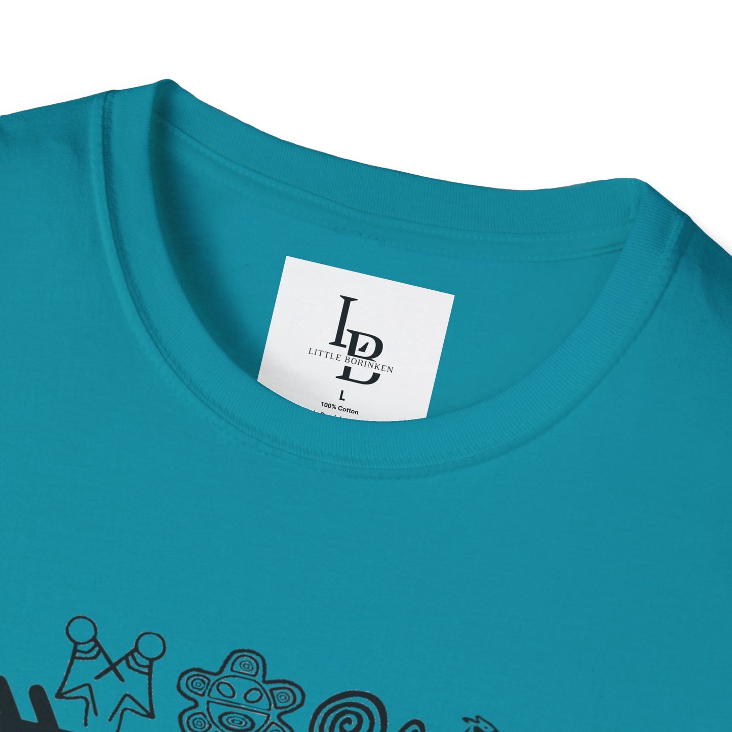Arrow and Symbols, Unisex Softstyle T-Shirt