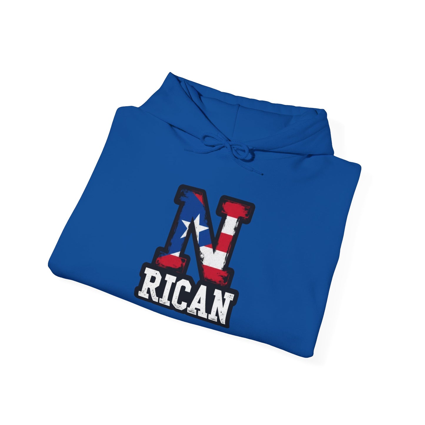 N Rican Unisex Hoodie, Cozy Sweatshirt, Casual Wear, Gifts for Adventures, Pride Apparel, Comfortable Streetwear