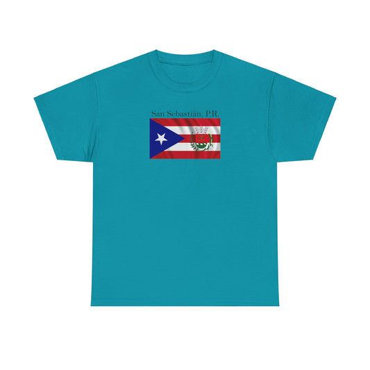 San Sebastian, P.R., Unisex Heavy Cotton Tee