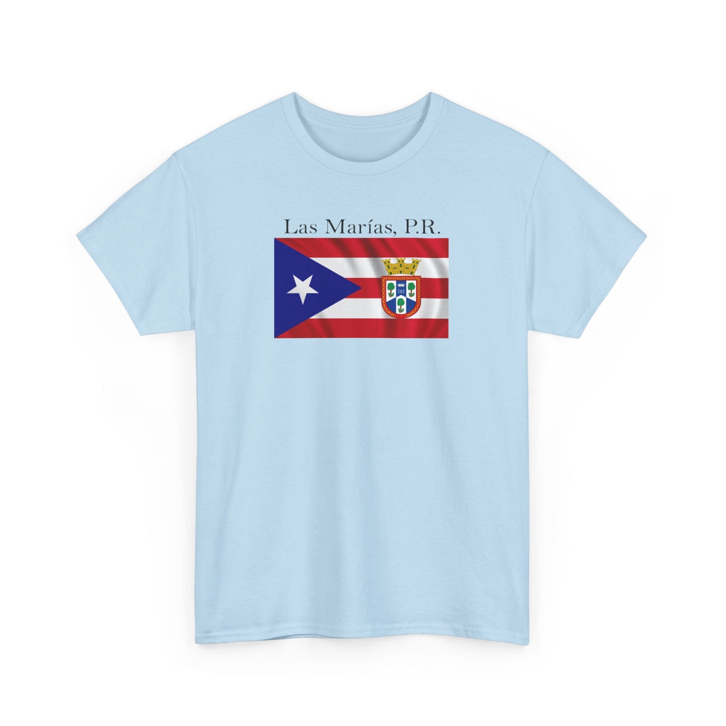 Las Marias, P.R., Unisex Heavy Cotton Tee