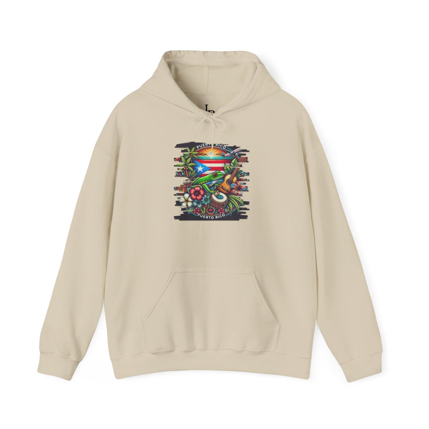 Puerto Rican Scenery Unisex Hoodie, Cozy Sweatshirt, Casual Wear, Gifts for Adventures, Pride Apparel, Comfortable Streetwear