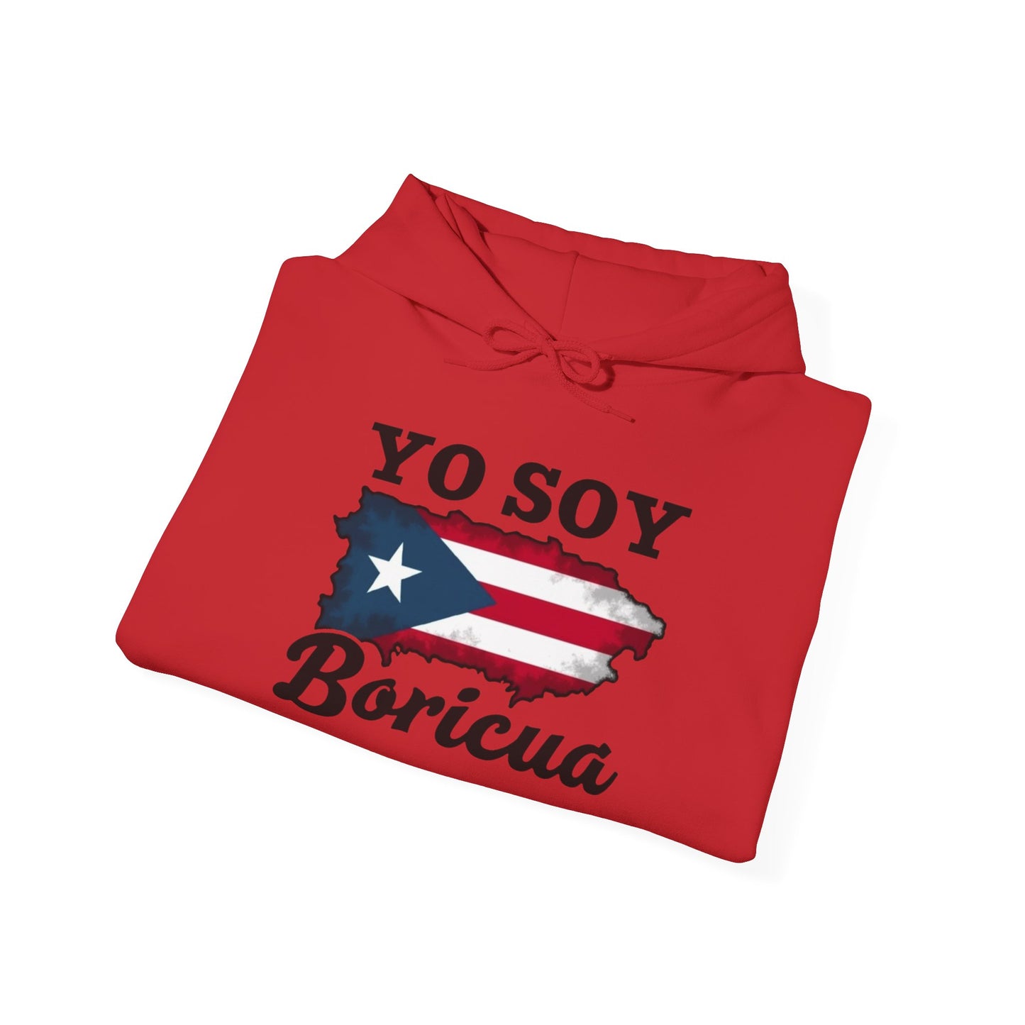 Yo Soy Boricua Unisex Hoodie, Cozy Sweatshirt, Casual Wear, Gifts for Adventures, Pride Apparel, Comfortable Streetwear