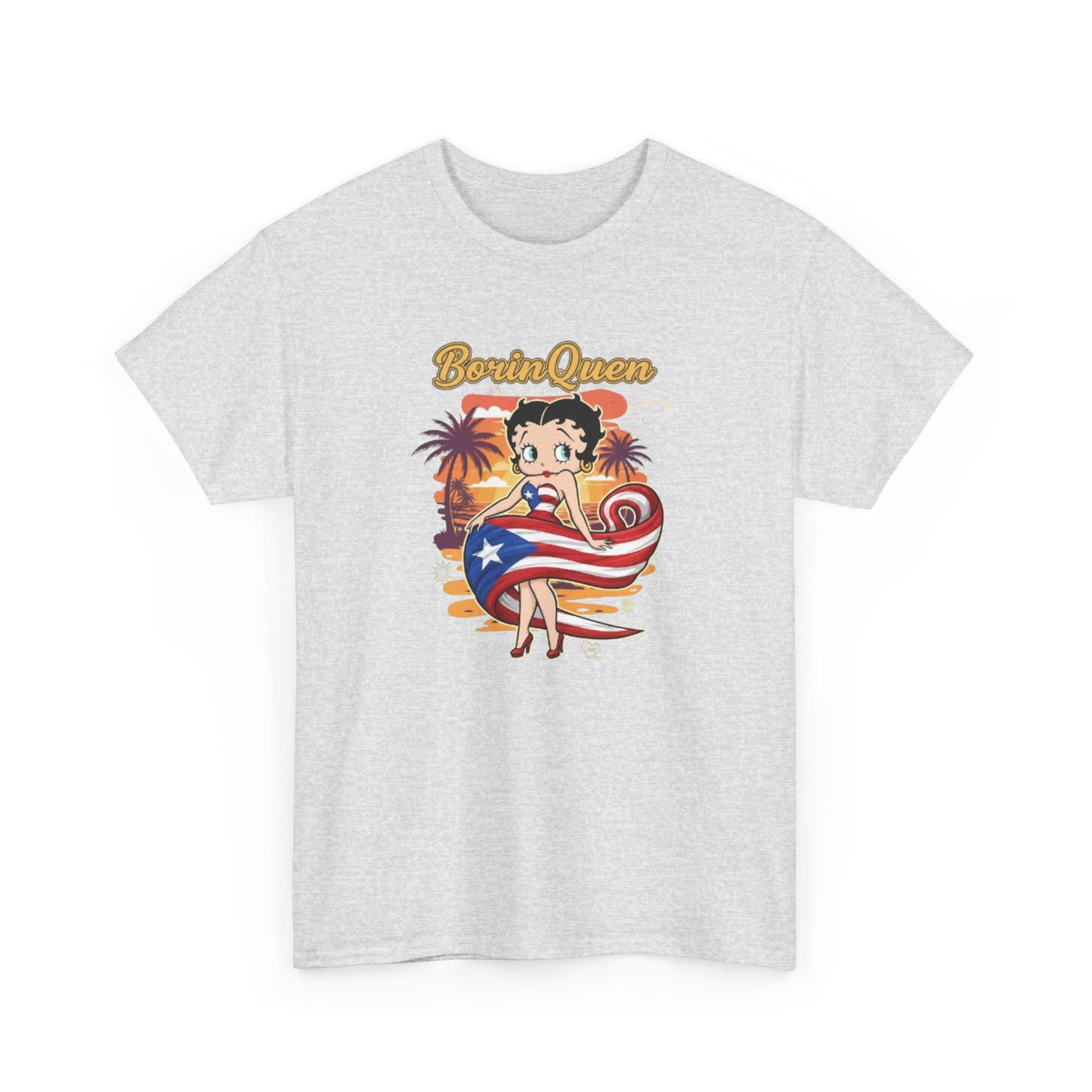 Borinquen Betty, Unisex Heavy Cotton Tee