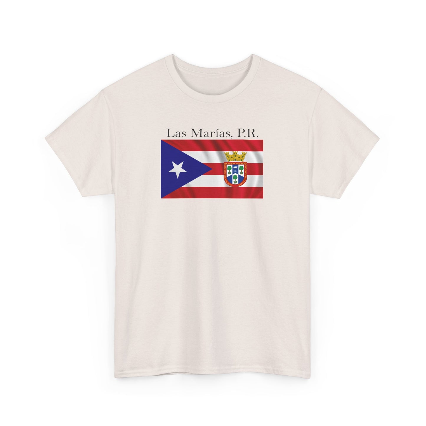 Las Marias, P.R., Unisex Heavy Cotton Tee