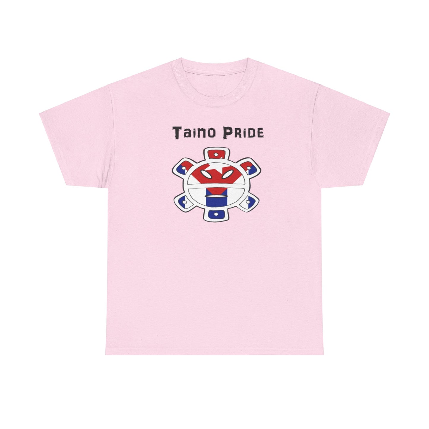 Cuban Flag Taino Pride, Unisex Heavy Cotton Tee