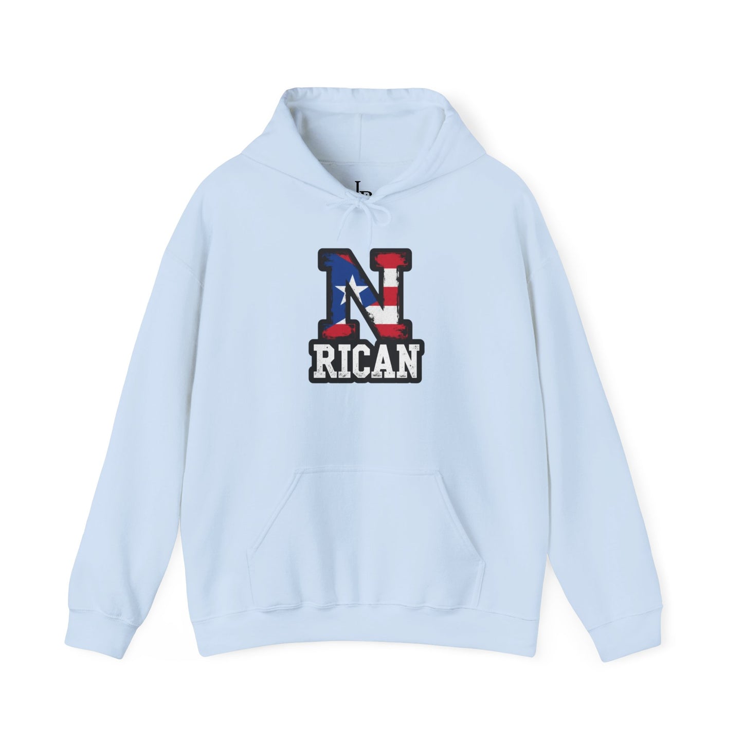 N Rican Unisex Hoodie, Cozy Sweatshirt, Casual Wear, Gifts for Adventures, Pride Apparel, Comfortable Streetwear