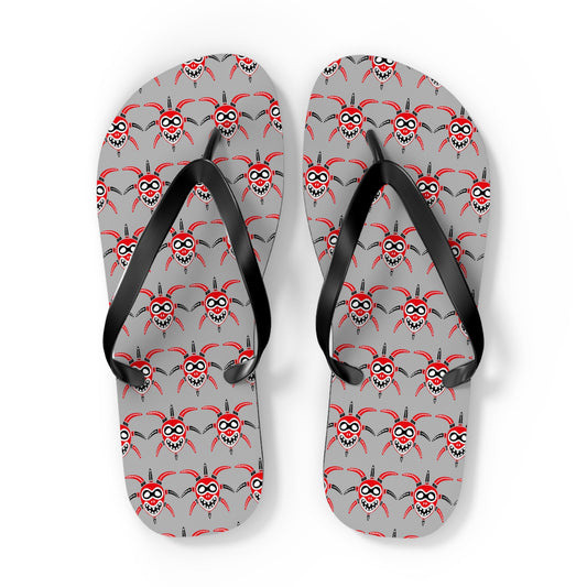 Black and Red Vejigante, Flip Flops