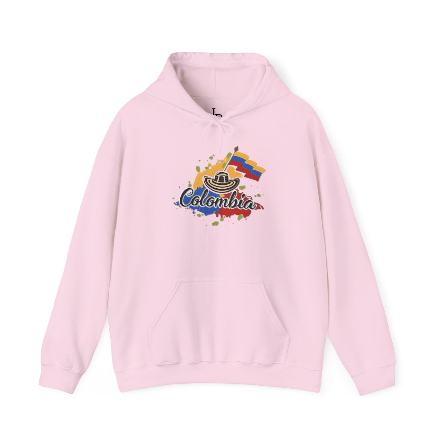 Colombia Unisex Hoodie, Cozy Sweatshirt, Casual Wear, Gifts for Adventures, Pride Apparel, Comfortable Streetwear