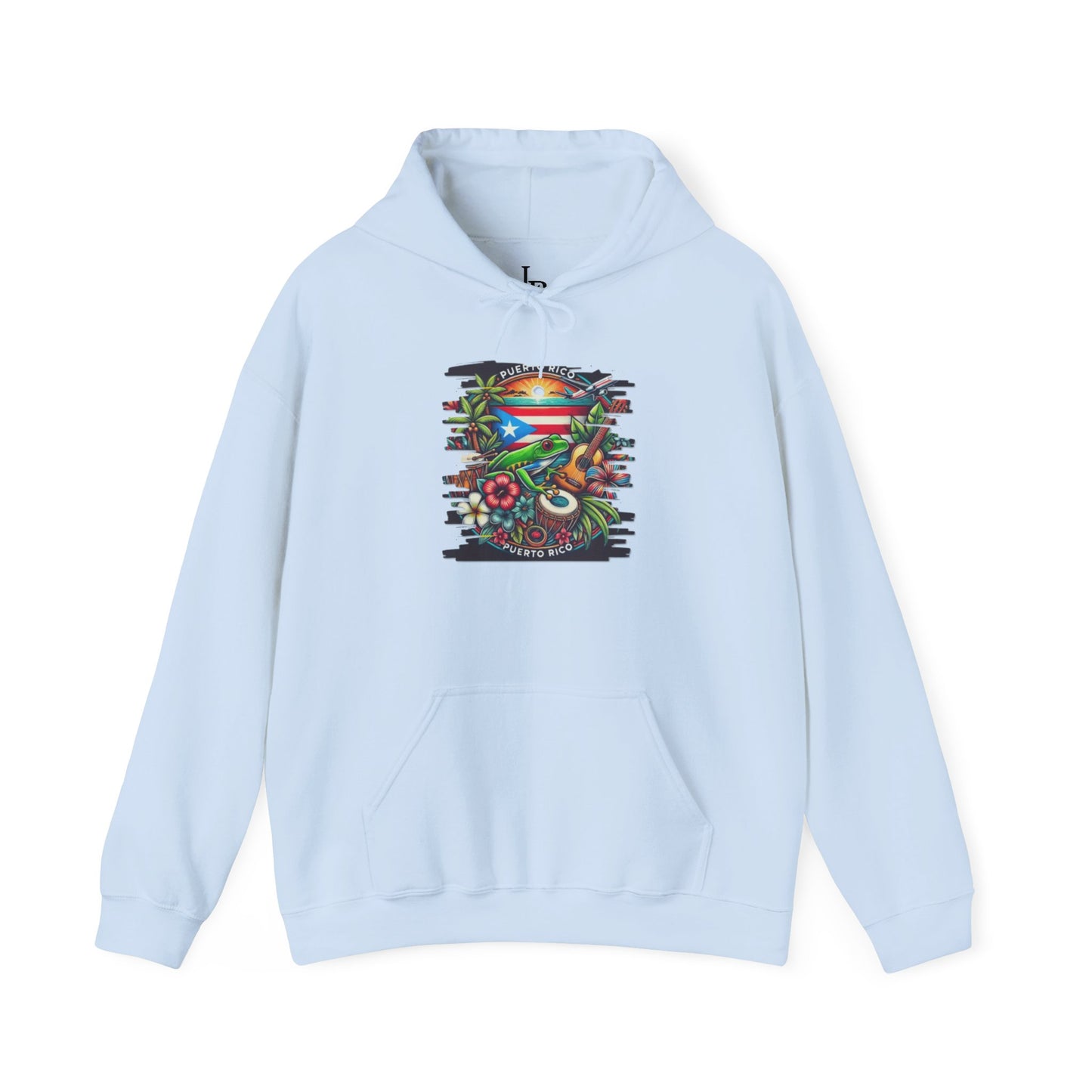 Puerto Rican Scenery Unisex Hoodie, Cozy Sweatshirt, Casual Wear, Gifts for Adventures, Pride Apparel, Comfortable Streetwear