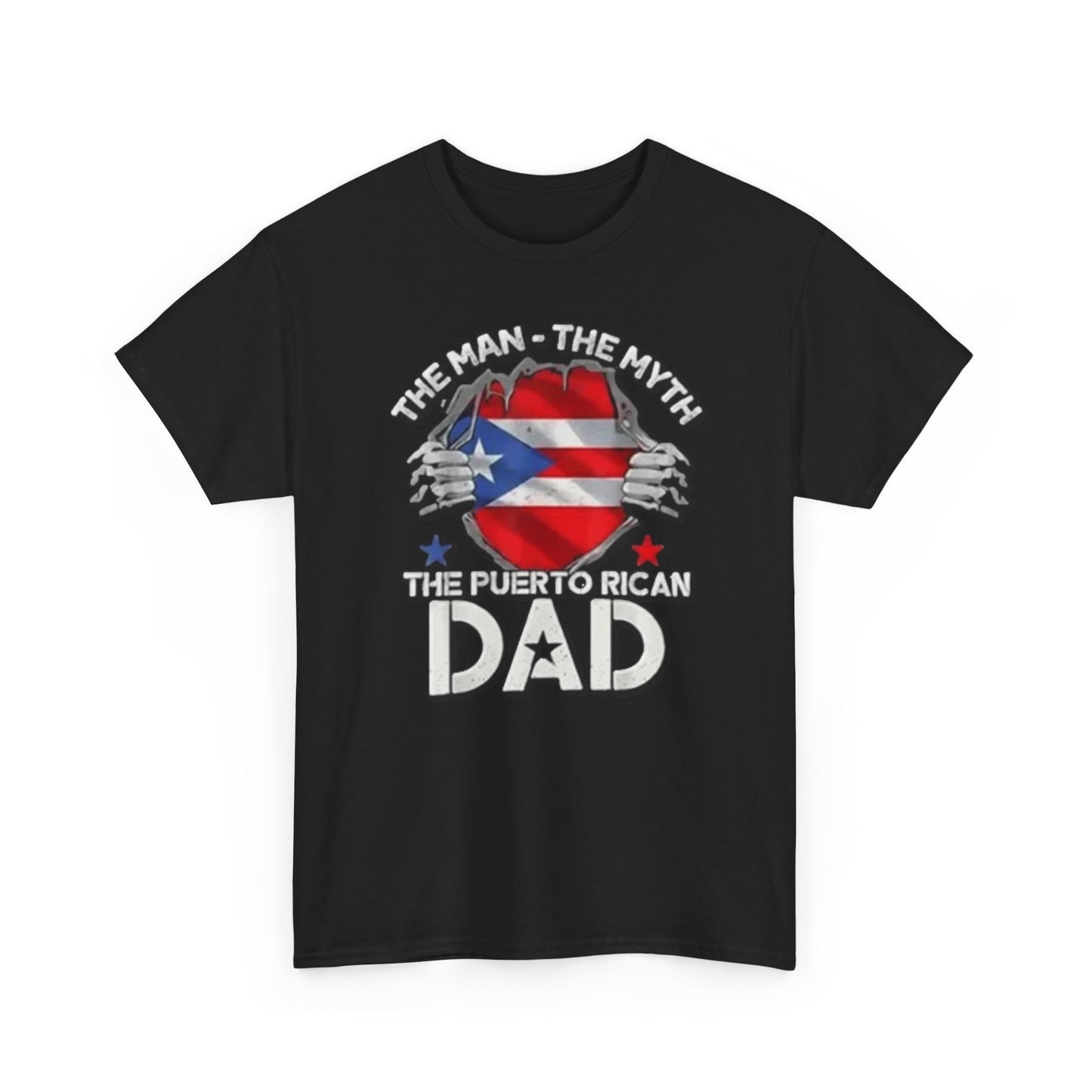 The Puerto Rican DAD, Unisex Heavy Cotton Tee