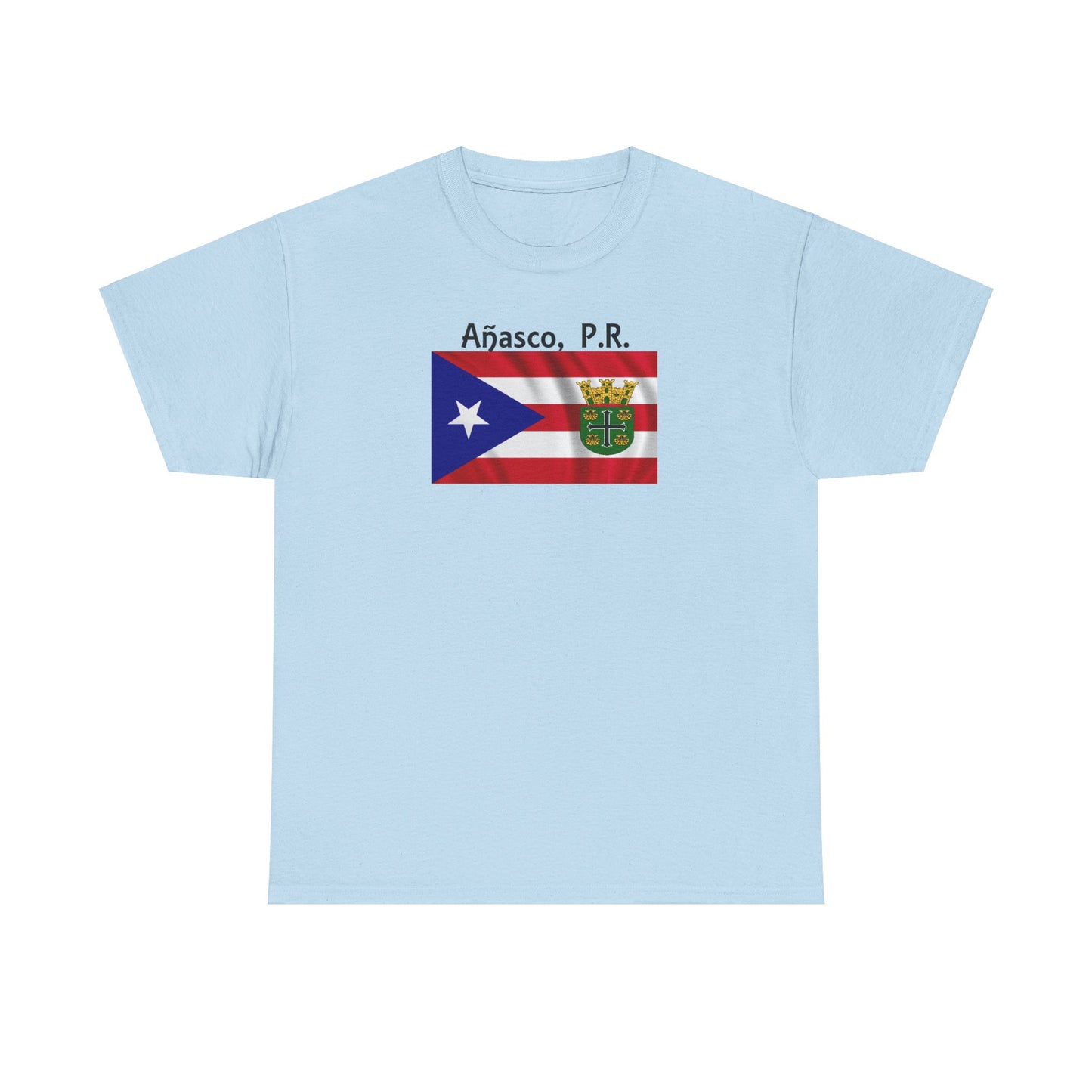 Añasco, Puerto Rico, Unisex Heavy Cotton Tee