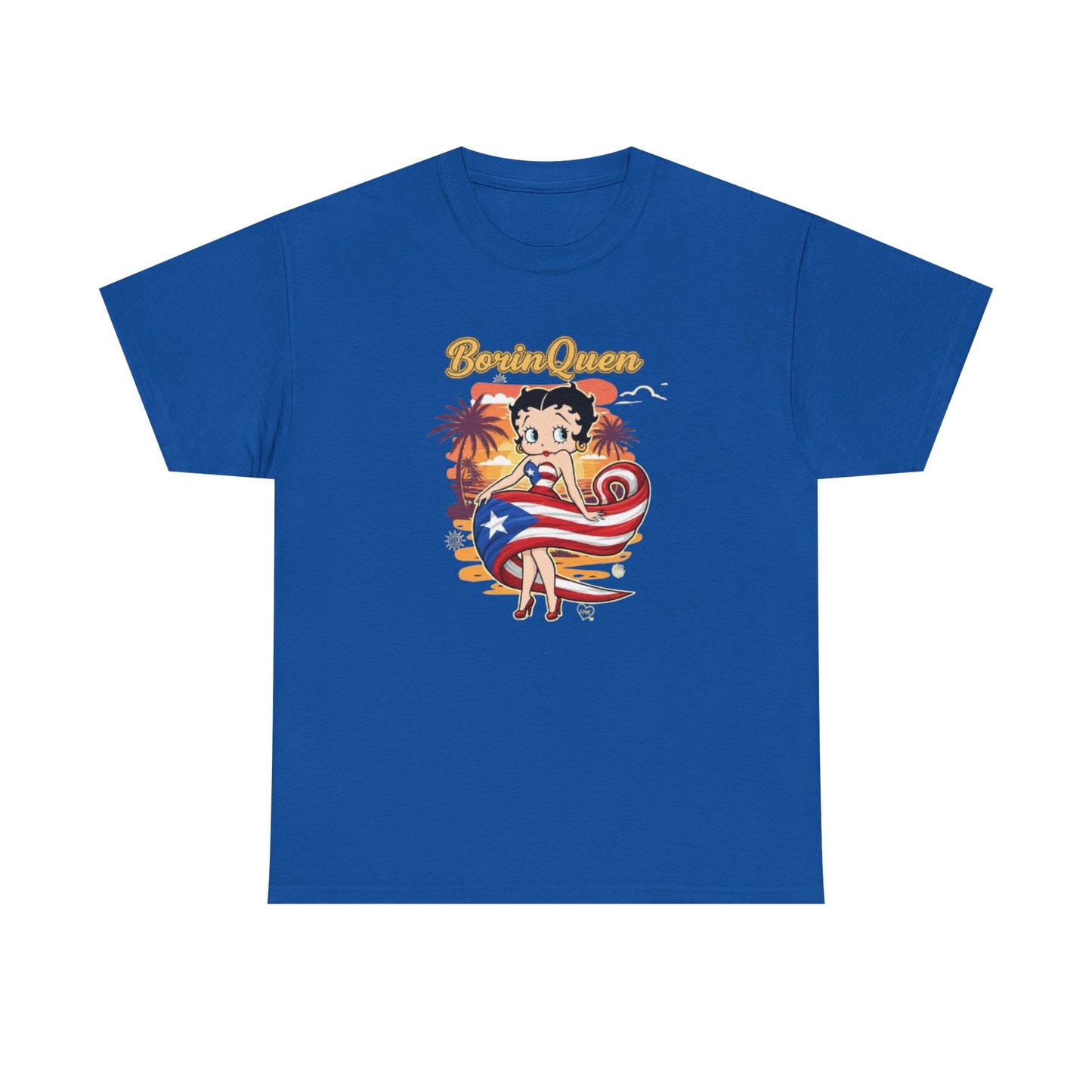 Borinquen Betty, Unisex Heavy Cotton Tee