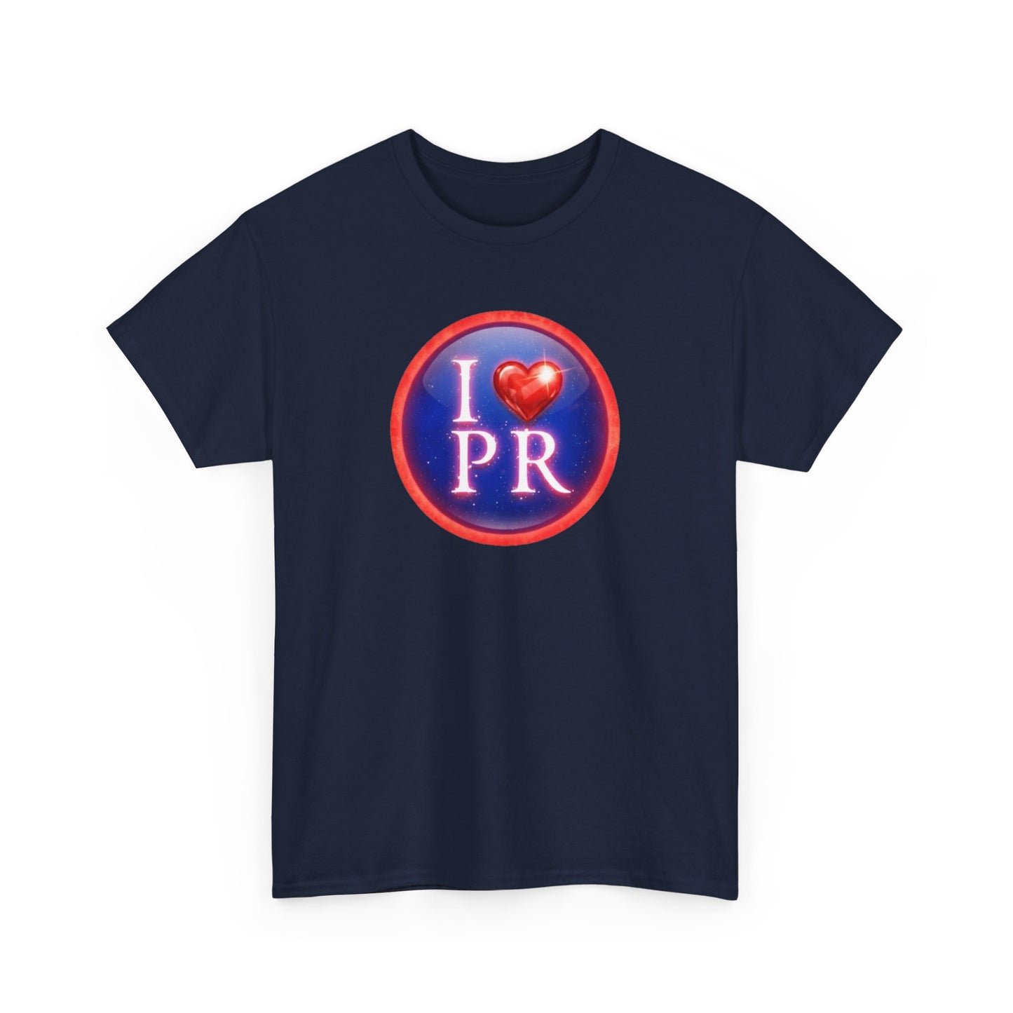 I Love PR, Unisex Heavy Cotton Tee