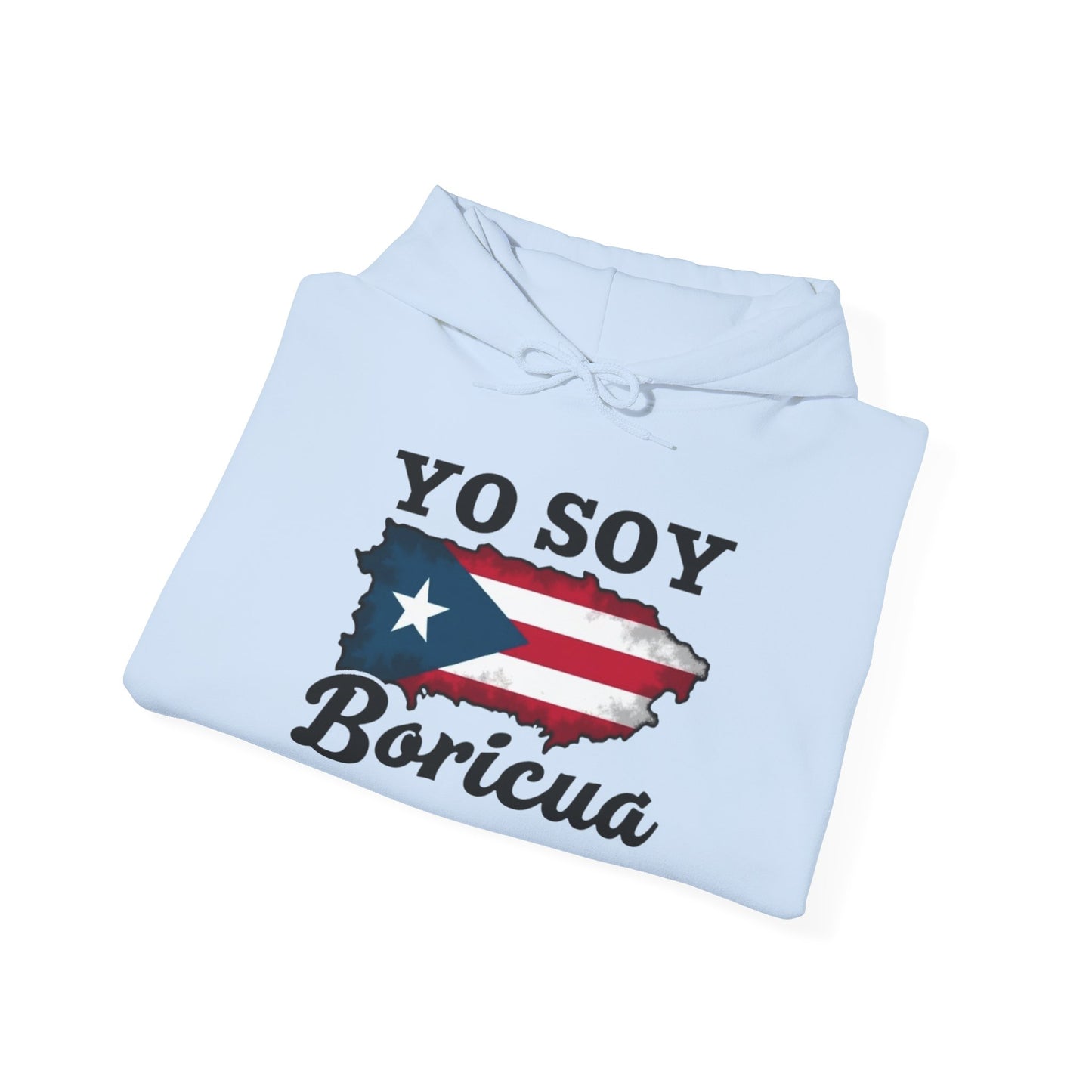 Yo Soy Boricua Unisex Hoodie, Cozy Sweatshirt, Casual Wear, Gifts for Adventures, Pride Apparel, Comfortable Streetwear