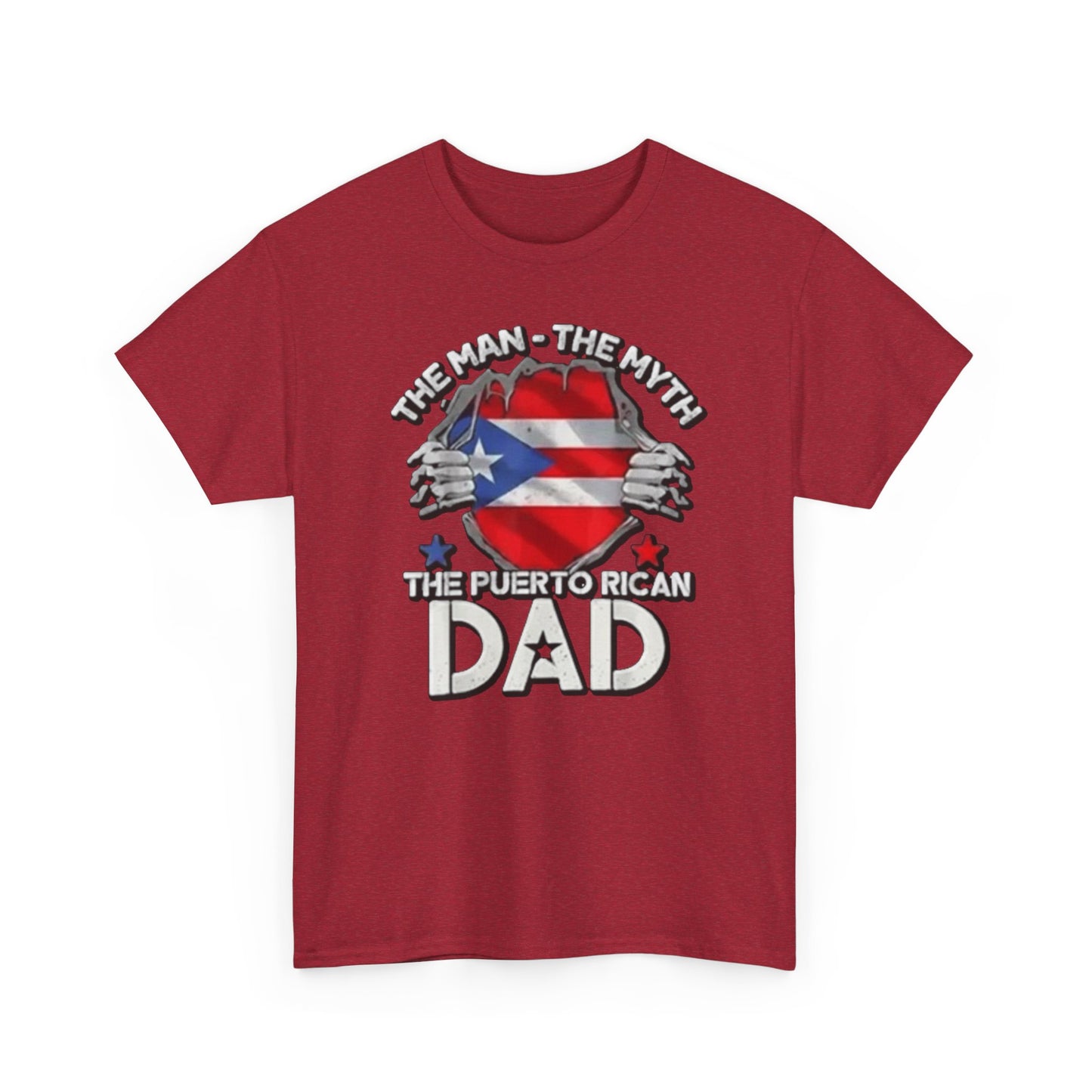 The Puerto Rican DAD, Unisex Heavy Cotton Tee