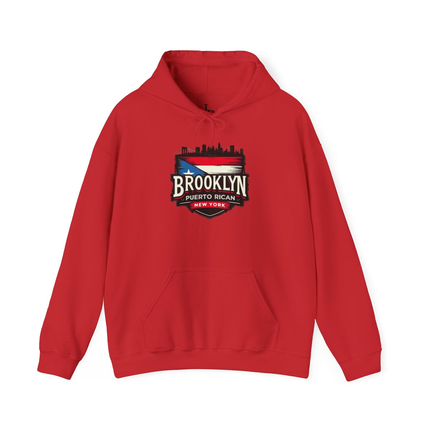 Brooklyn Puerto Rican Unisex Hoodie, Cozy Sweatshirt, Casual Wear, Gifts for Adventures, Pride Apparel, Comfortable Streetwear