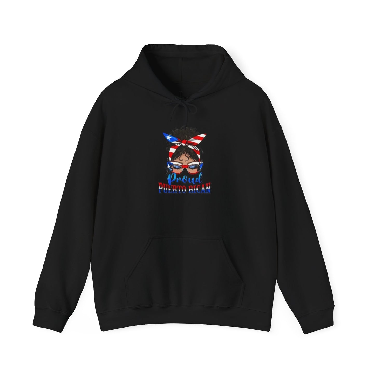 Proud Puerto Rican Unisex Hoodie, Cozy Sweatshirt, Casual Wear, Gifts for Adventures, Pride Apparel, Comfortable Streetwear