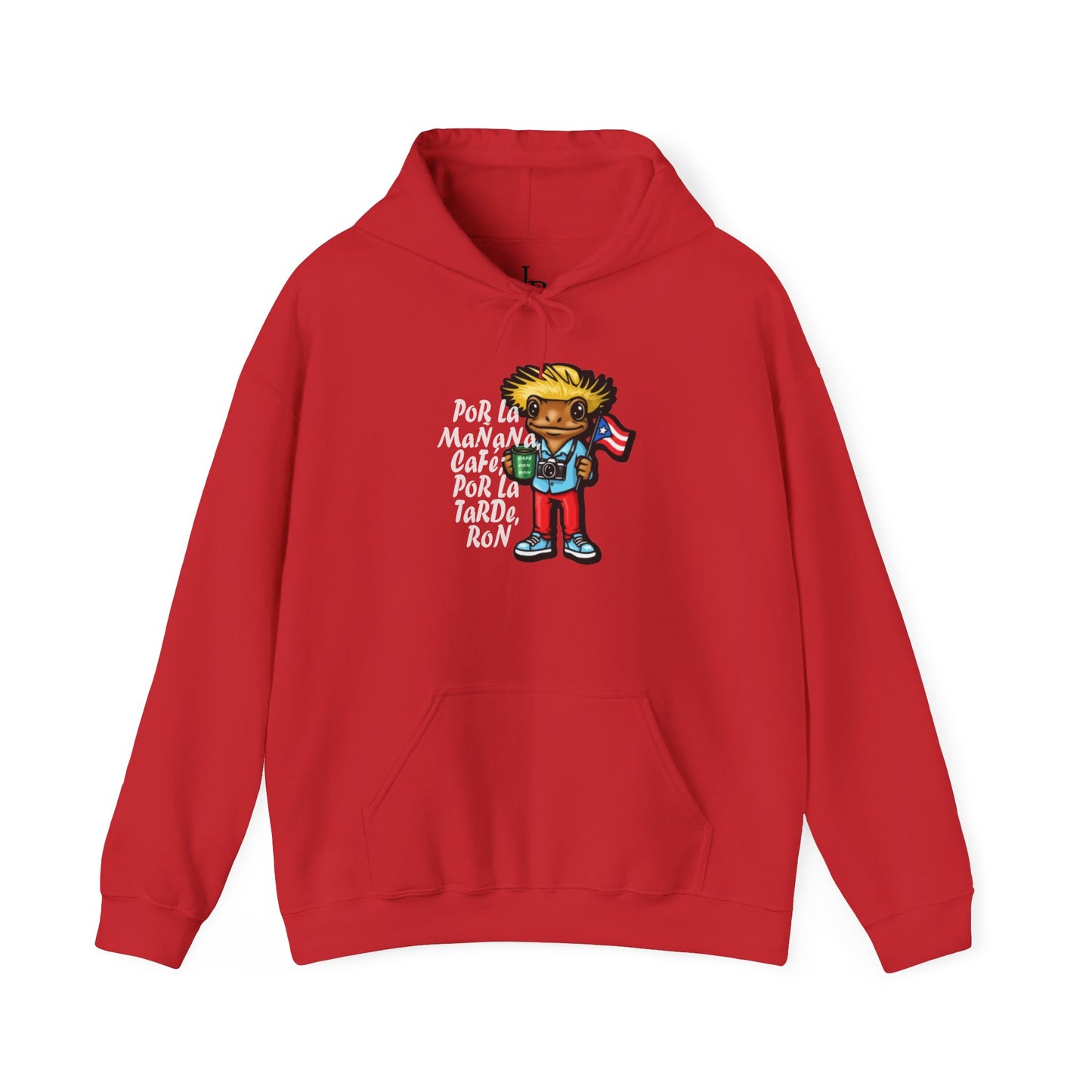 Cafe con Ron Unisex Hoodie, Cozy Sweatshirt, Casual Wear, Gifts for Adventures, Pride Apparel, Comfortable Streetwear