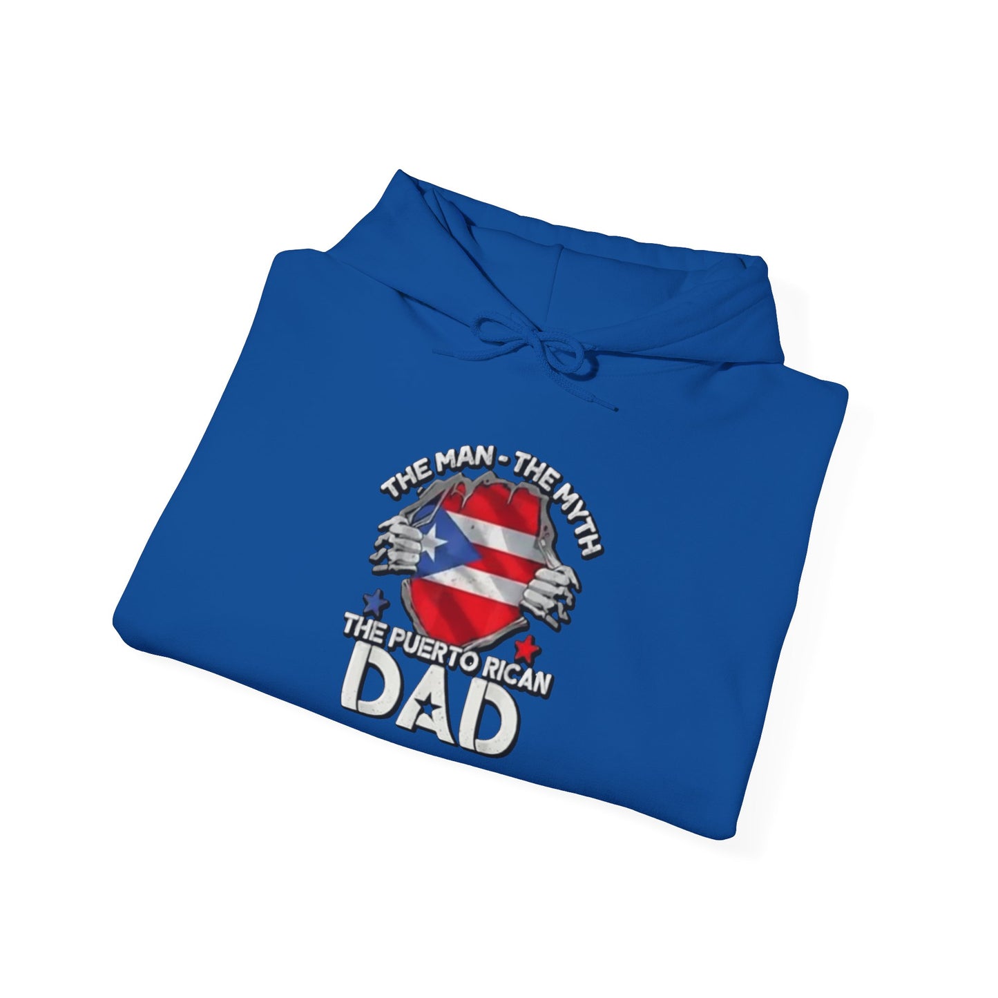 The Puerto Rican DAD Unisex Hoodie, Cozy Sweatshirt, Casual Wear, Gifts for Adventures, Pride Apparel, Comfortable Streetwear