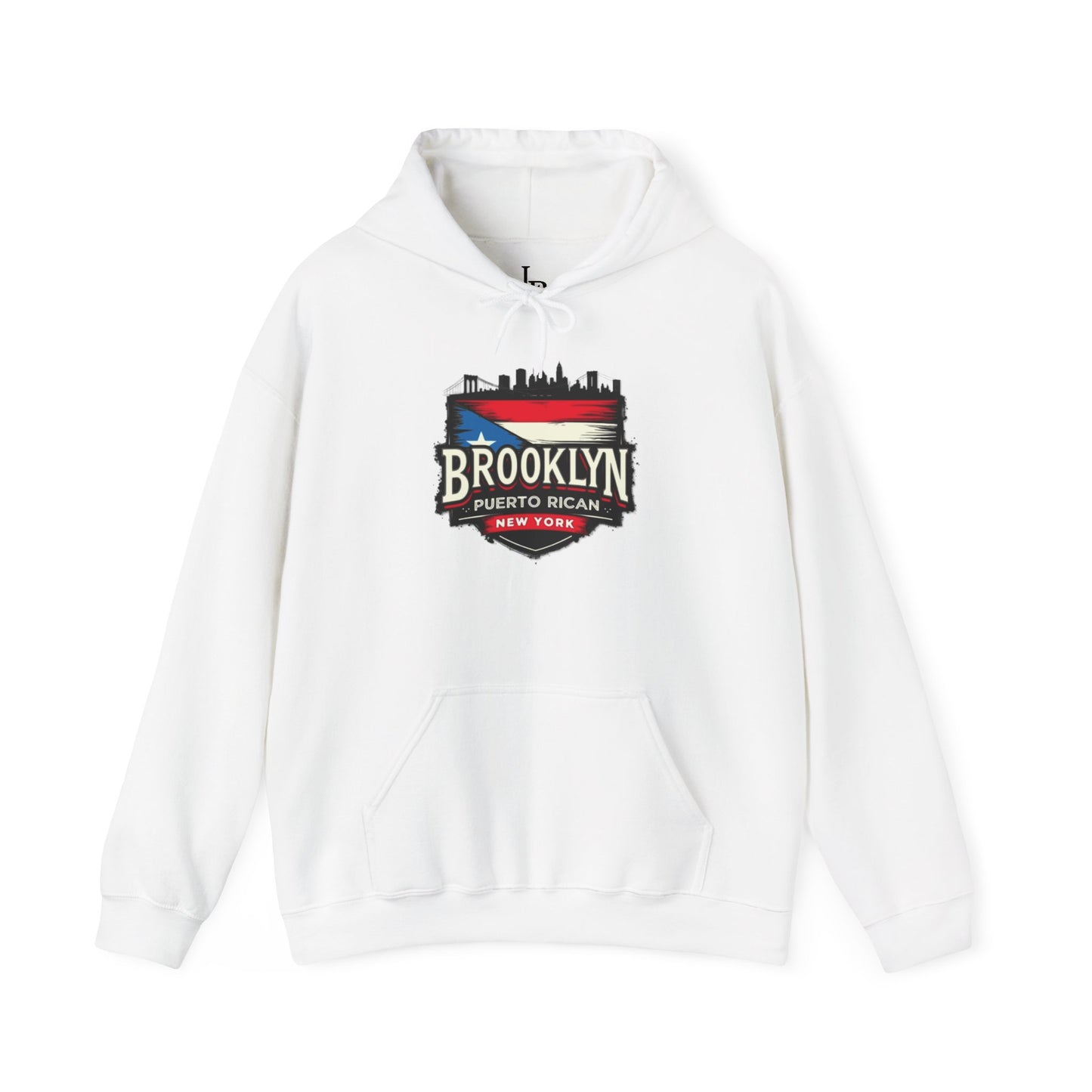 Brooklyn Puerto Rican Unisex Hoodie, Cozy Sweatshirt, Casual Wear, Gifts for Adventures, Pride Apparel, Comfortable Streetwear