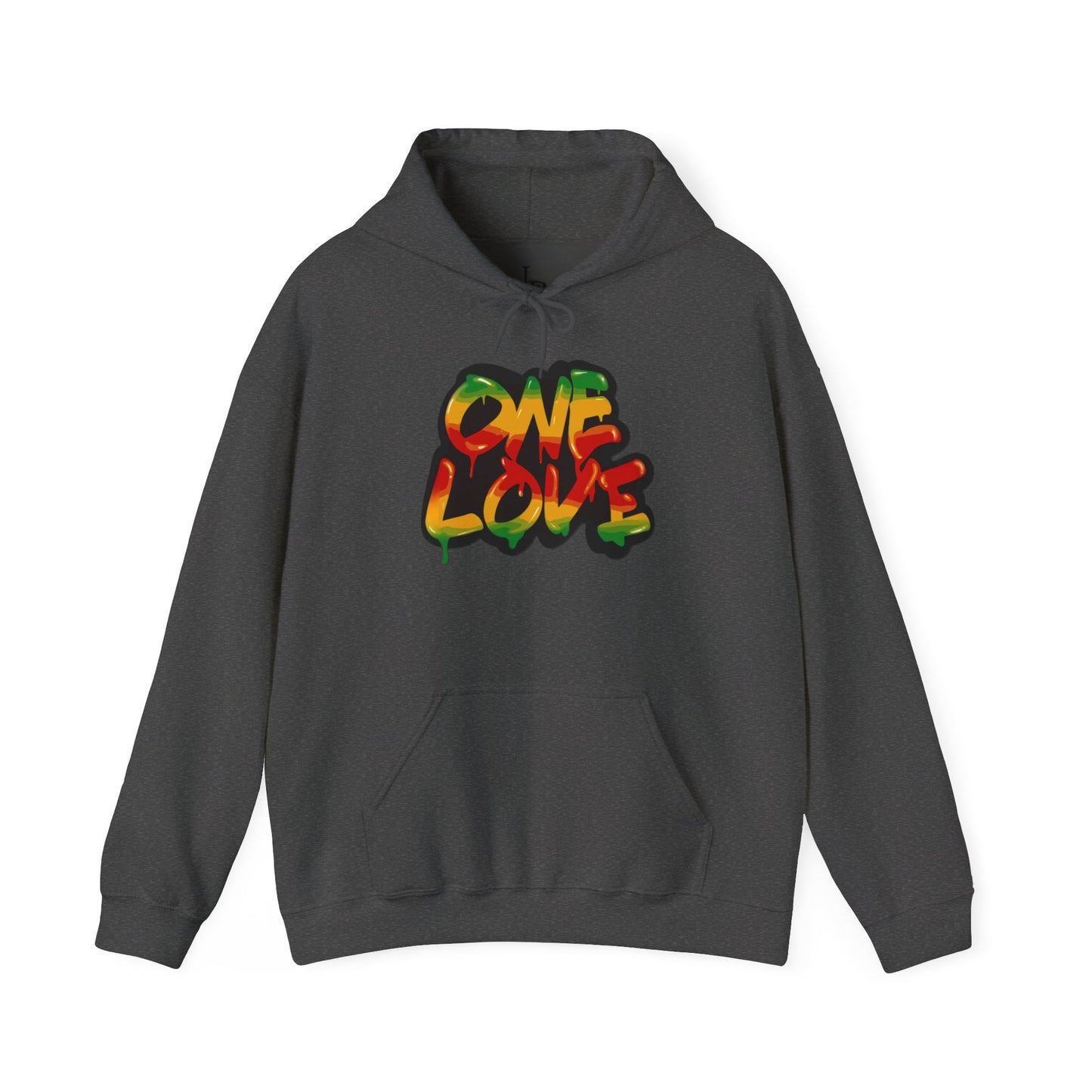 One Love Unisex Hoodie, Cozy Sweatshirt, Casual Wear, Gifts for Adventures, Pride Apparel, Comfortable Streetwear