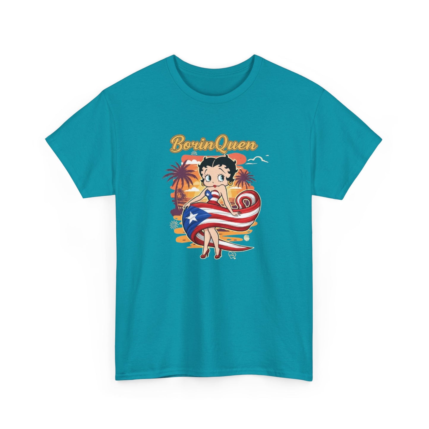 Borinquen Betty, Unisex Heavy Cotton Tee