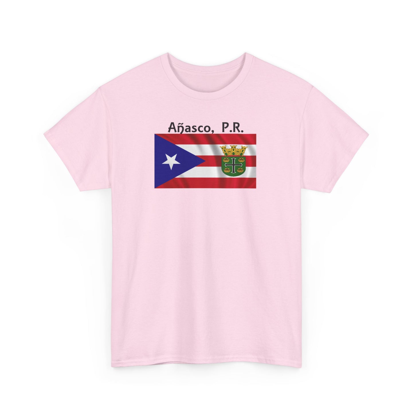 Añasco, Puerto Rico, Unisex Heavy Cotton Tee