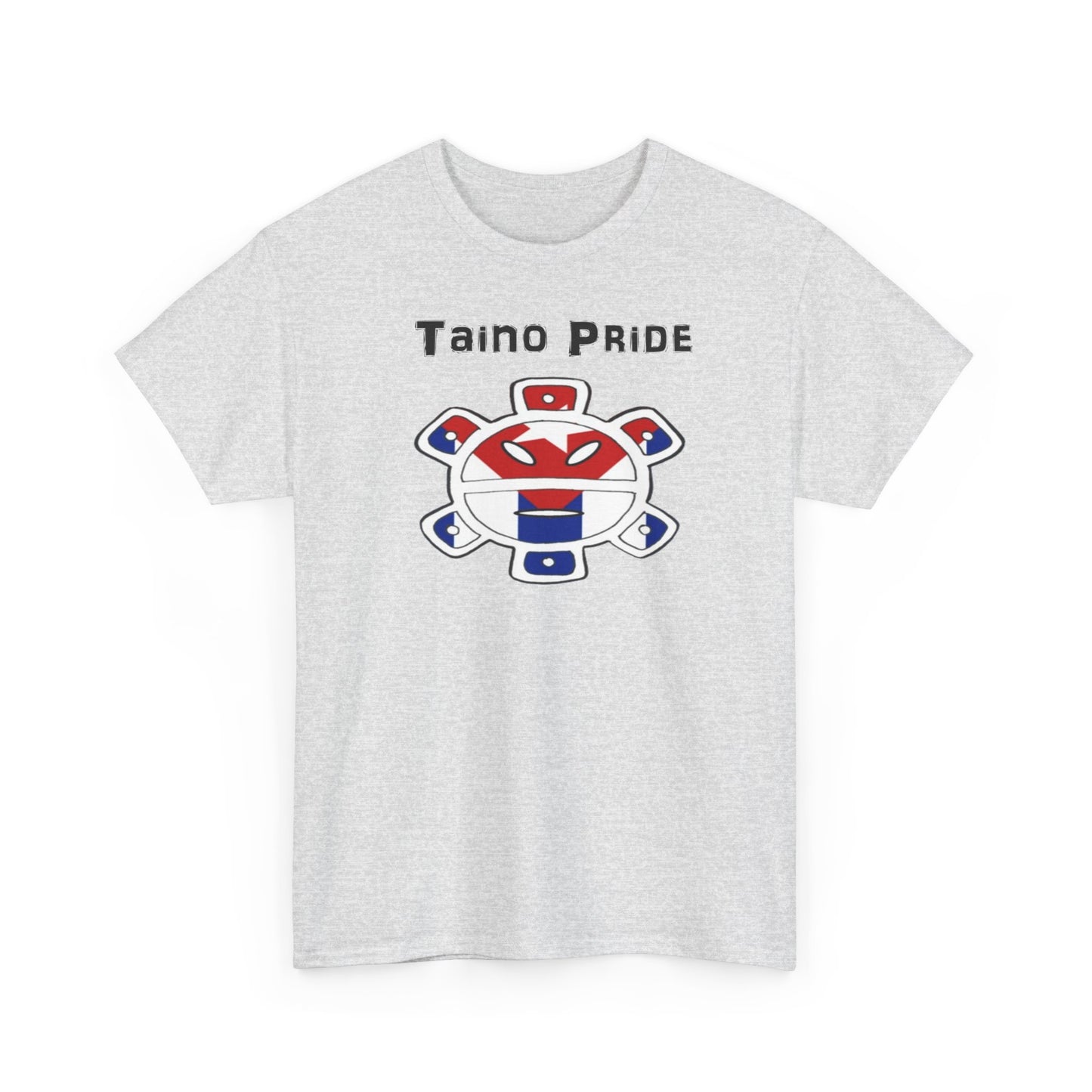 Cuban Flag Taino Pride, Unisex Heavy Cotton Tee