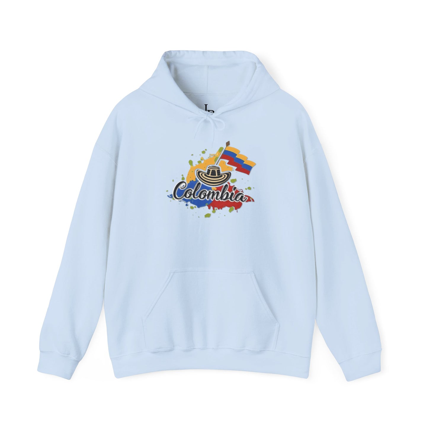 Colombia Unisex Hoodie, Cozy Sweatshirt, Casual Wear, Gifts for Adventures, Pride Apparel, Comfortable Streetwear