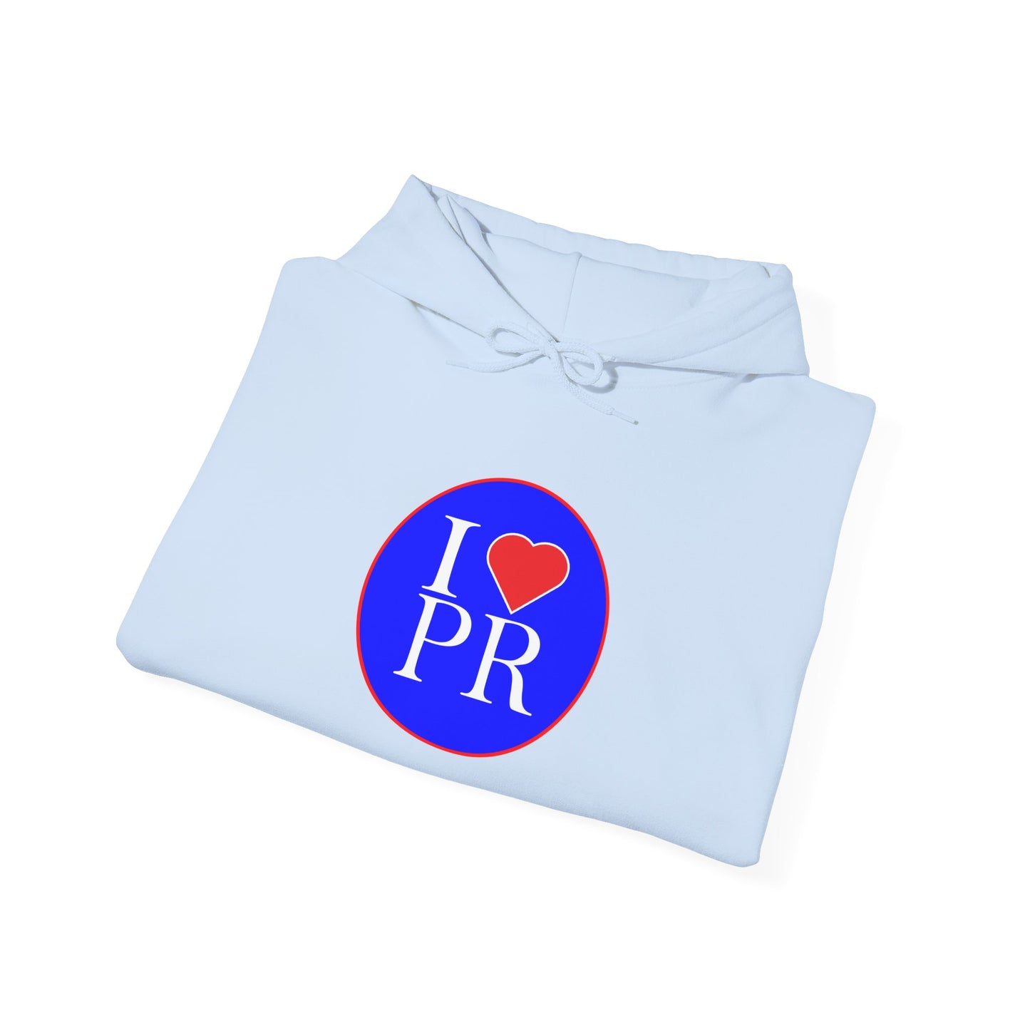 I love PR, Unisex Heavy Blend™ Hooded Sweatshirt