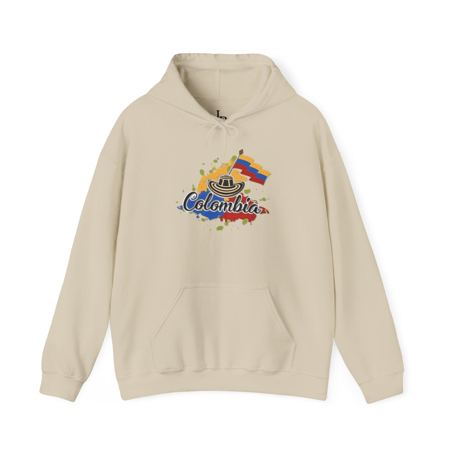Colombia Unisex Hoodie, Cozy Sweatshirt, Casual Wear, Gifts for Adventures, Pride Apparel, Comfortable Streetwear