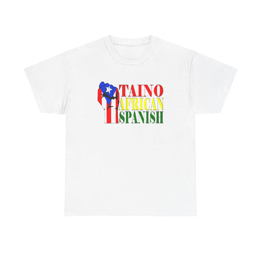 Taino, African and Spanish, Unisex Heavy Cotton Tee