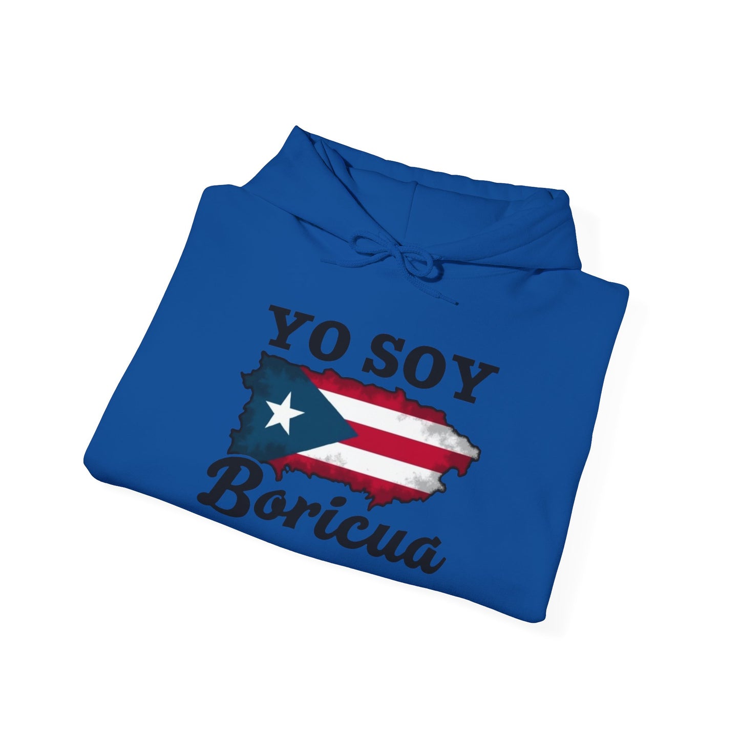 Yo Soy Boricua Unisex Hoodie, Cozy Sweatshirt, Casual Wear, Gifts for Adventures, Pride Apparel, Comfortable Streetwear