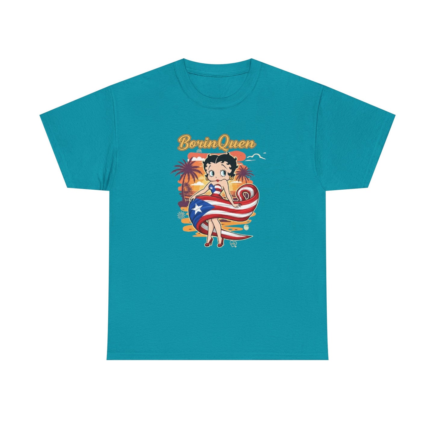 Borinquen Betty, Unisex Heavy Cotton Tee