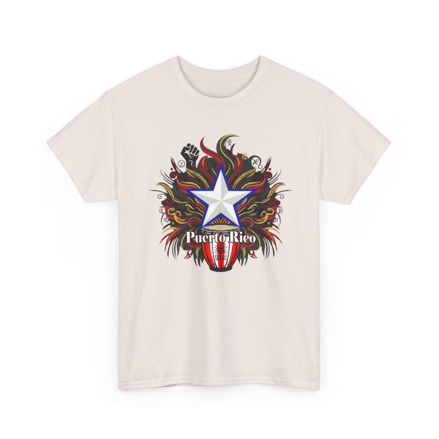 AfroRican Tee, Unisex Heavy Cotton Tee