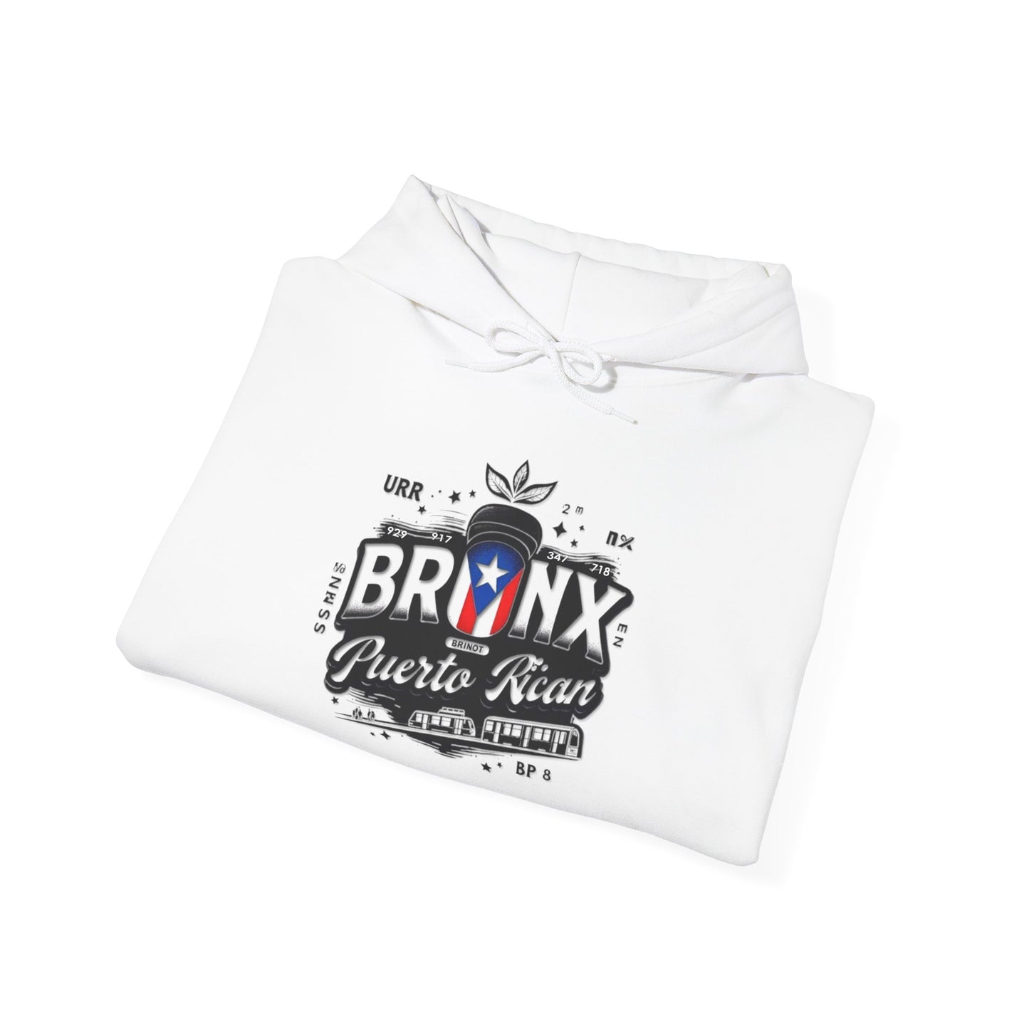 Bronx Puerto Rican Unisex Hoodie, Cozy Sweatshirt, Casual Wear, Gifts for Adventures, Pride Apparel, Comfortable Streetwear