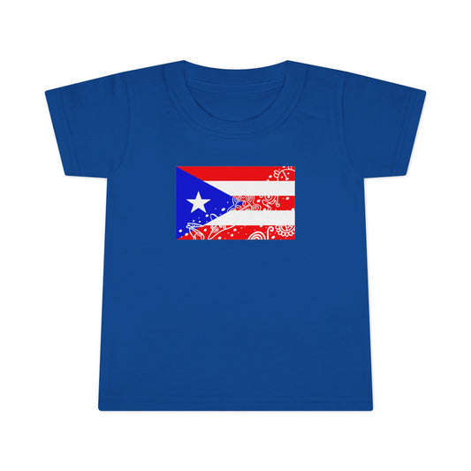 Puerto Rican Flag w/Taino Symbols, Toddler T-shirt