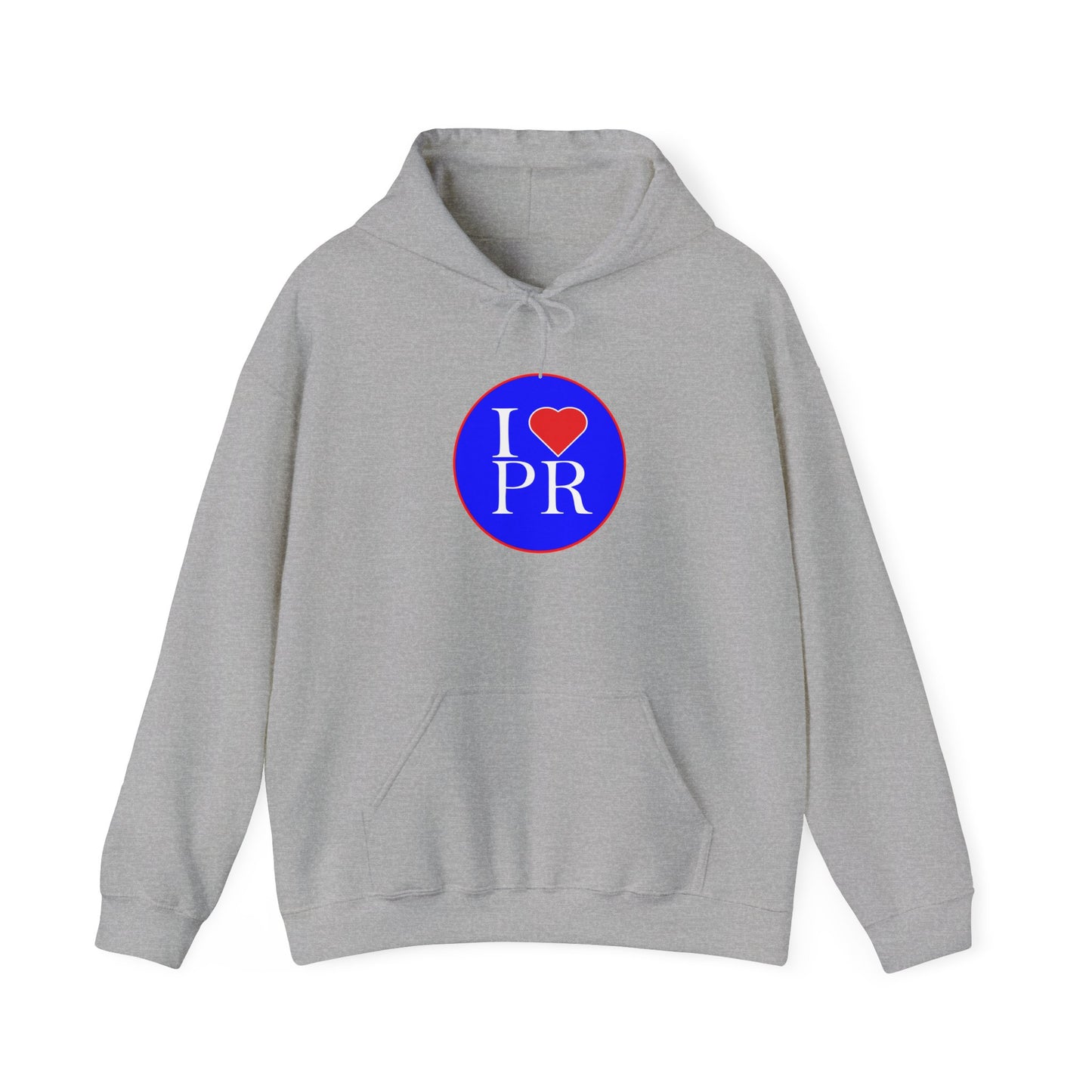 I love PR, Unisex Heavy Blend™ Hooded Sweatshirt