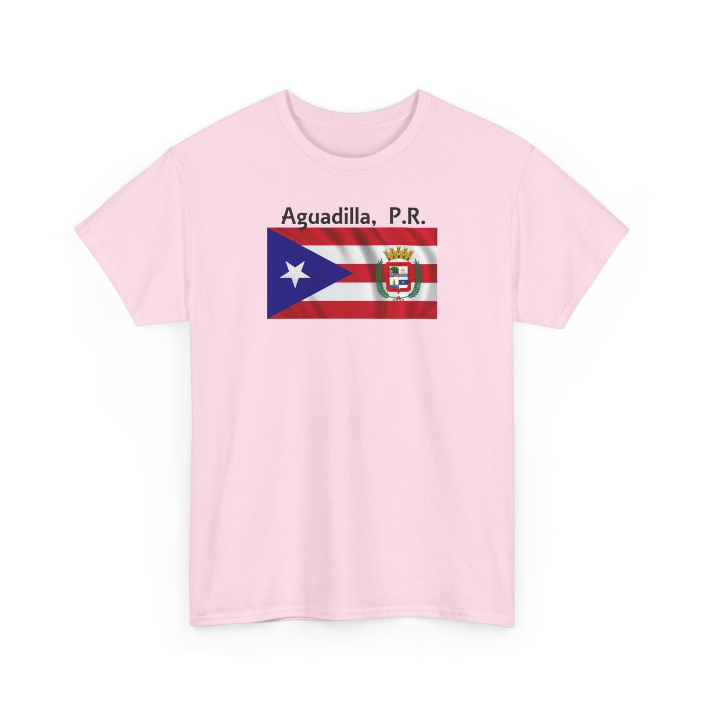 Aguadilla, Puerto Rico, Unisex Heavy Cotton Tee