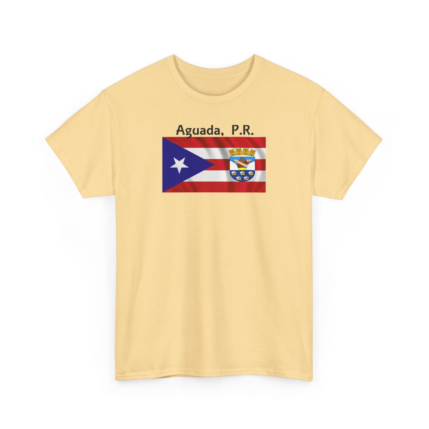 Aguada, Puerto Rico, Unisex Heavy Cotton Tee