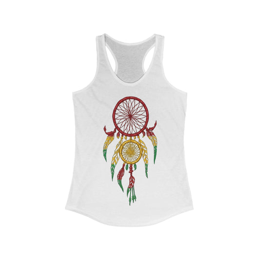 Taino Dream Catcher, Women's Ideal Racerback Tank