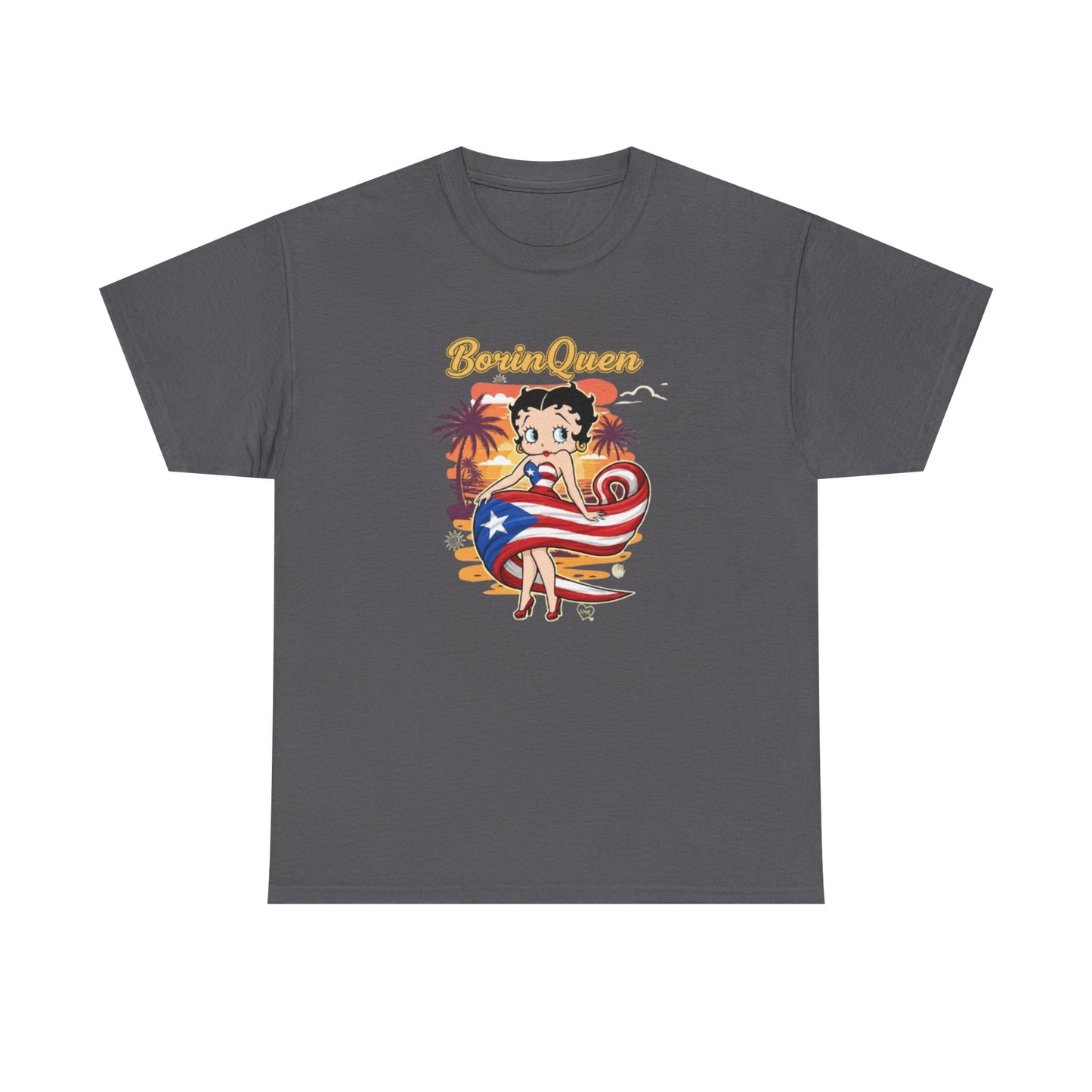 Borinquen Betty, Unisex Heavy Cotton Tee