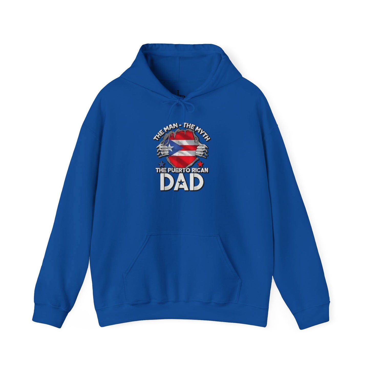 The Puerto Rican DAD Unisex Hoodie, Cozy Sweatshirt, Casual Wear, Gifts for Adventures, Pride Apparel, Comfortable Streetwear