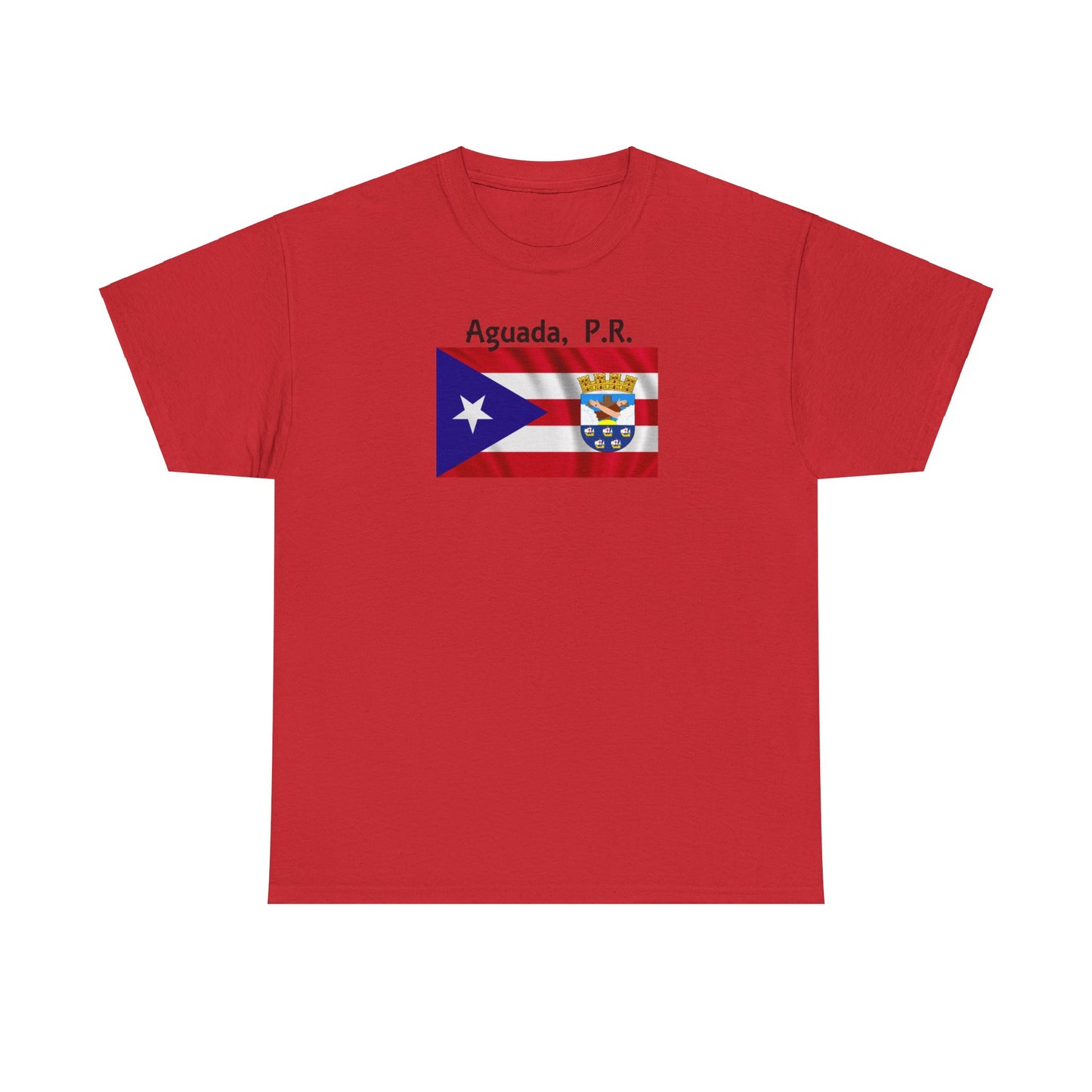 Aguada, Puerto Rico, Unisex Heavy Cotton Tee