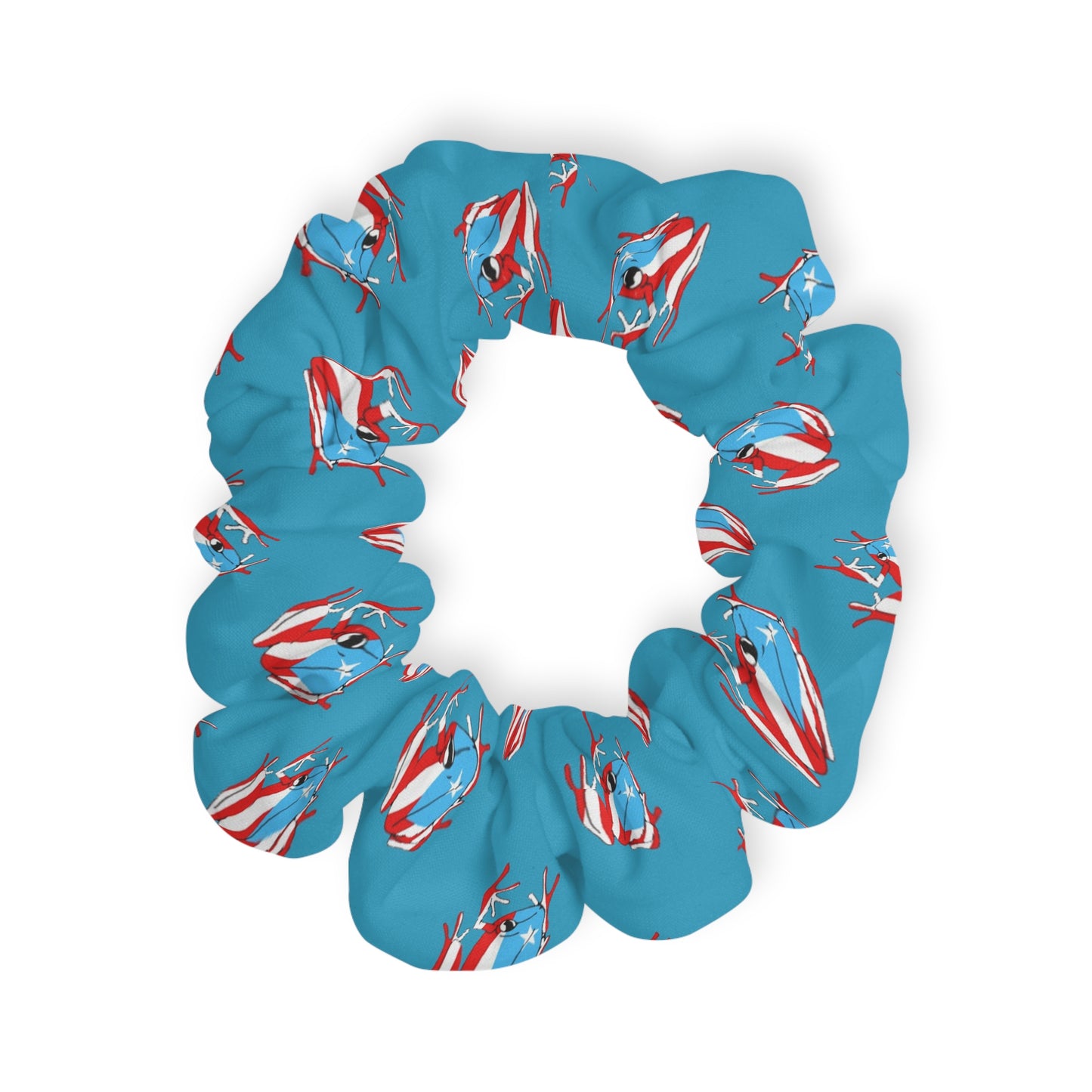 Original PR Flag Turquoise, Scrunchie