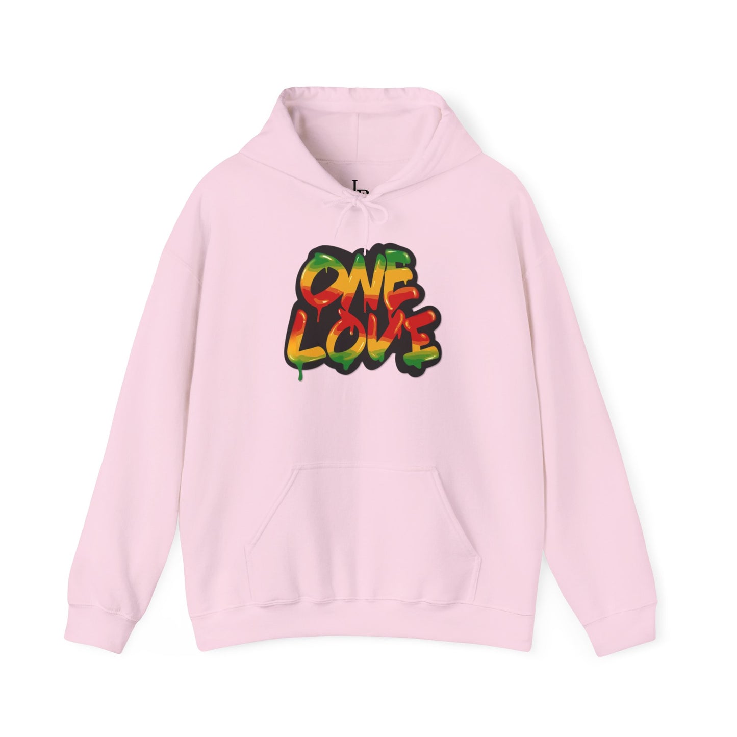 One Love Unisex Hoodie, Cozy Sweatshirt, Casual Wear, Gifts for Adventures, Pride Apparel, Comfortable Streetwear