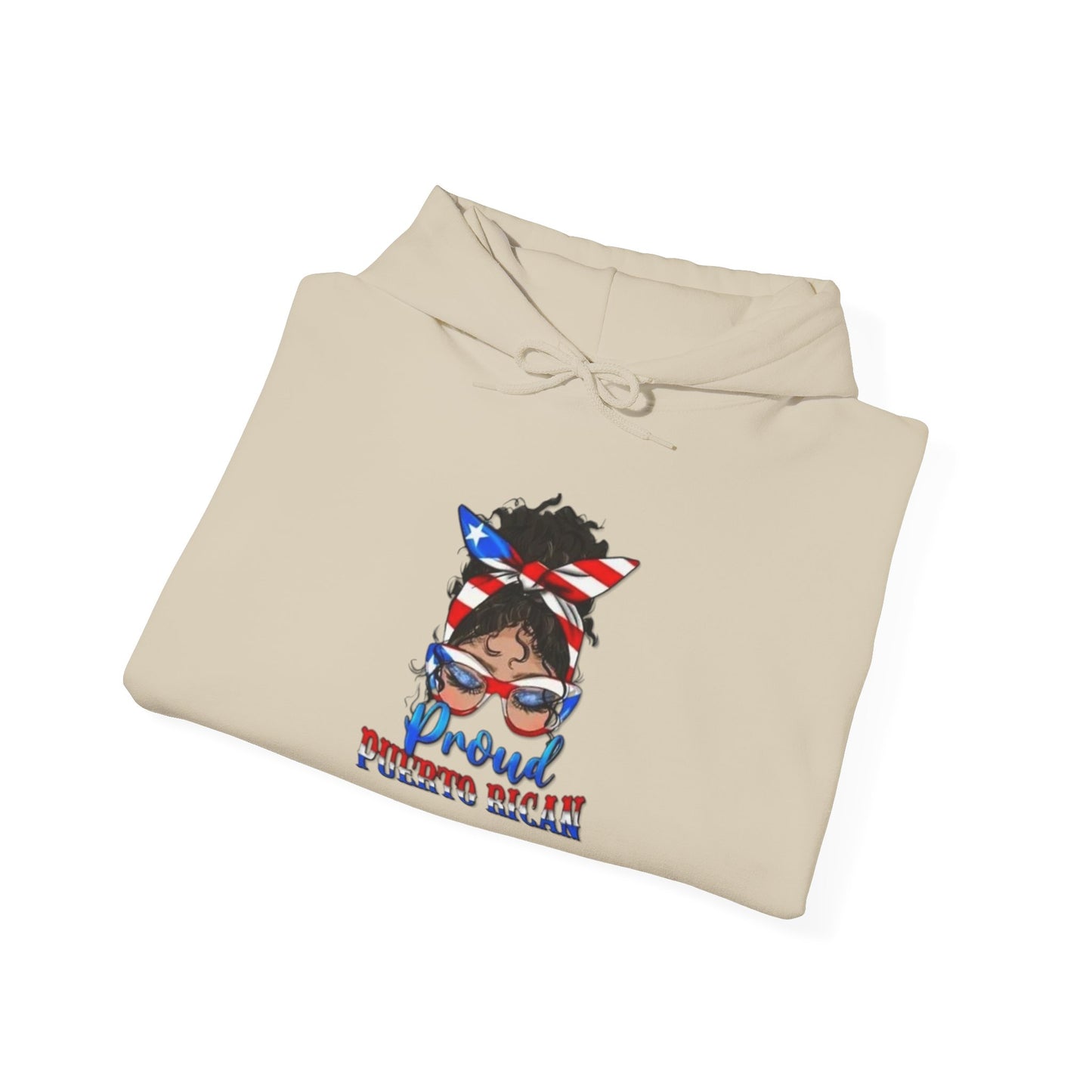 Proud Puerto Rican Unisex Hoodie, Cozy Sweatshirt, Casual Wear, Gifts for Adventures, Pride Apparel, Comfortable Streetwear