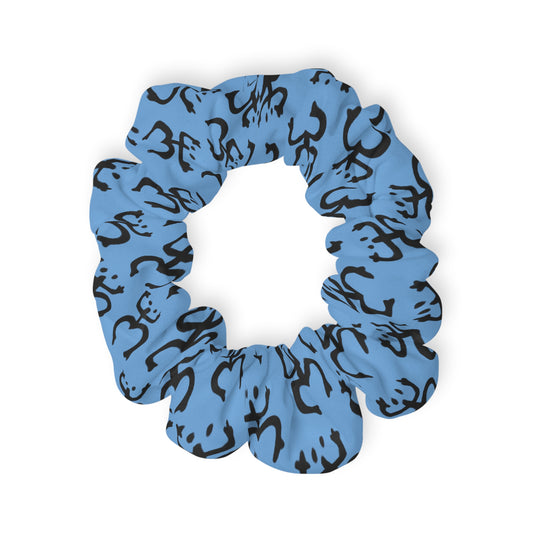 Black Coqui Light Blue, Scrunchie